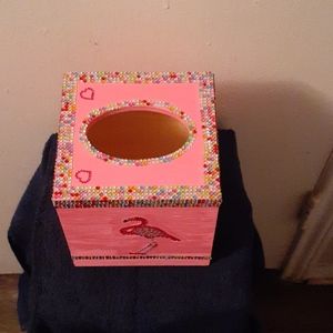 Hand Crafted tisue box holder